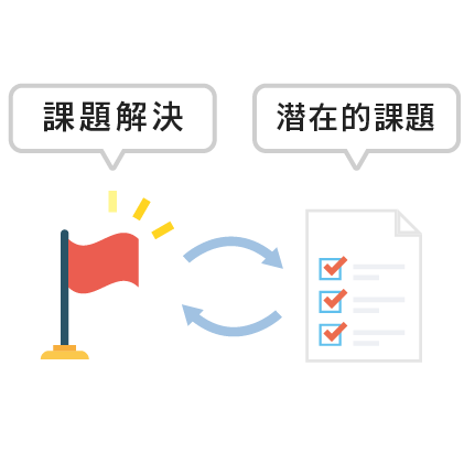 課題を解決し、新たな課題の発見